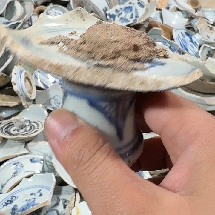 青***韵瓷片瓷片标本，顺丰包邮