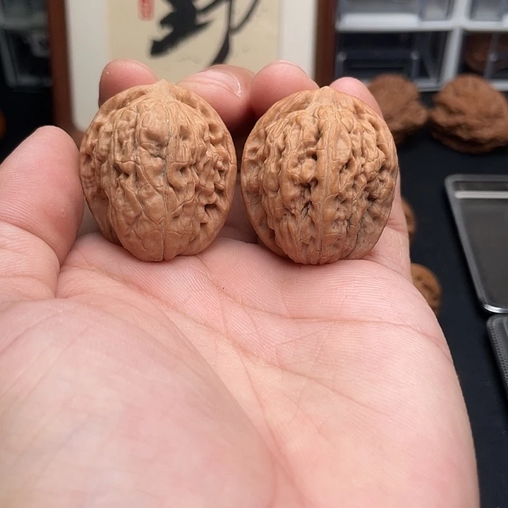 把件文玩核桃莲花原树33