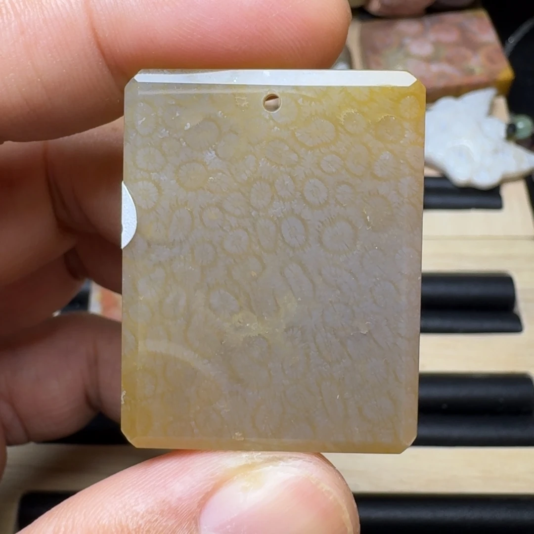 未镶嵌纯天然色有机玉石保真色硅化玉特价