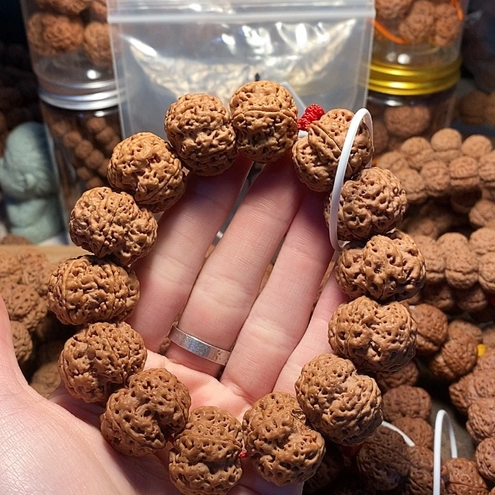 金刚菩提手串24粗筋深沟梅花福利款