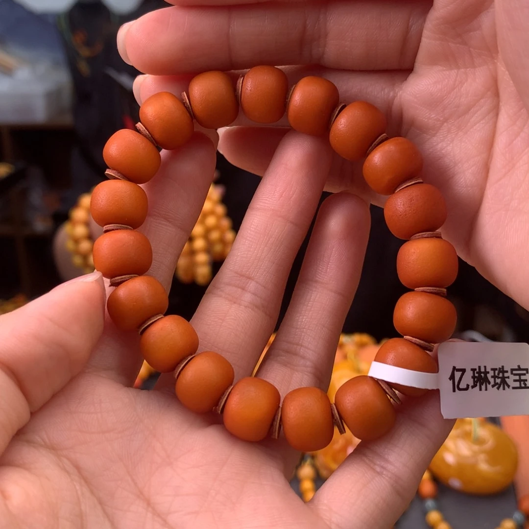 未镶嵌蜜蜡手串天然