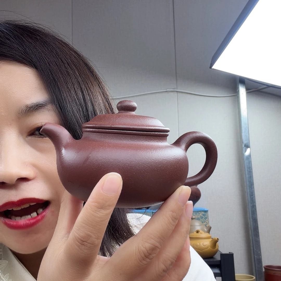 仿古壶230cc紫泥的