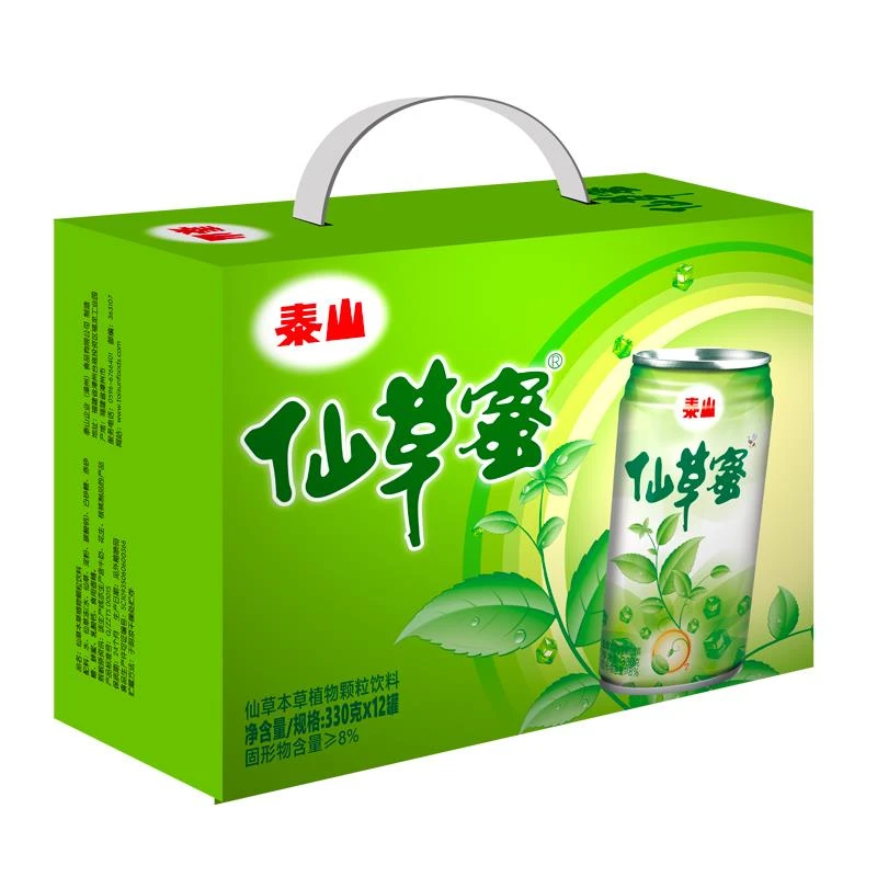 仙草植物颗粒饮料本草凉茶两箱装营口产