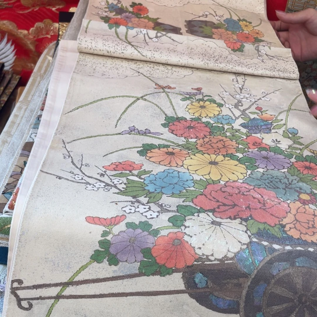 织绣唐锦桑蚕丝正绢面料