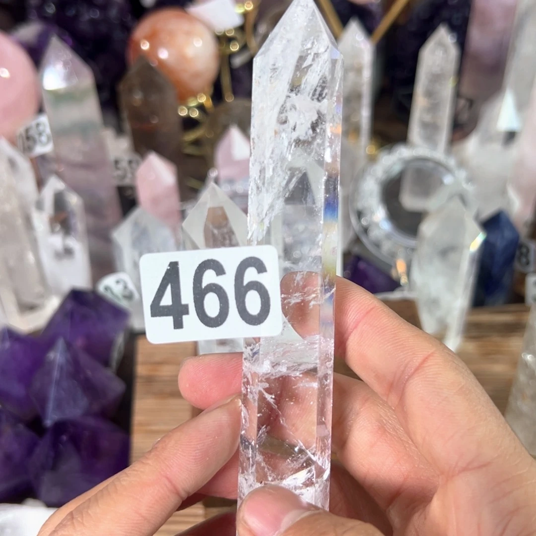 水晶天然水晶，默认微瑕未镶嵌