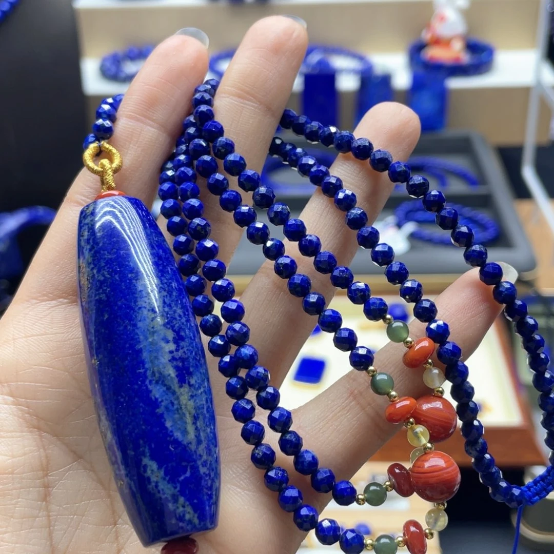 未镶嵌青金石毛衣链