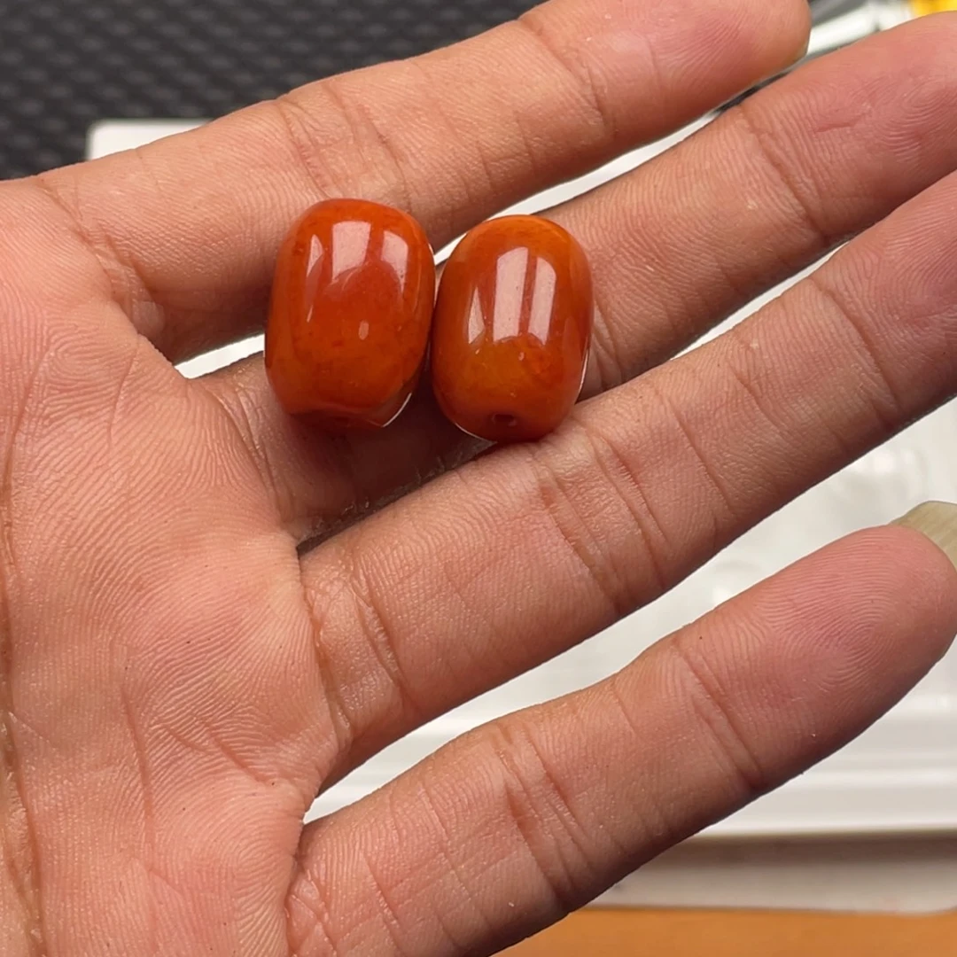 南红玛瑙未镶嵌桶珠福利13*17