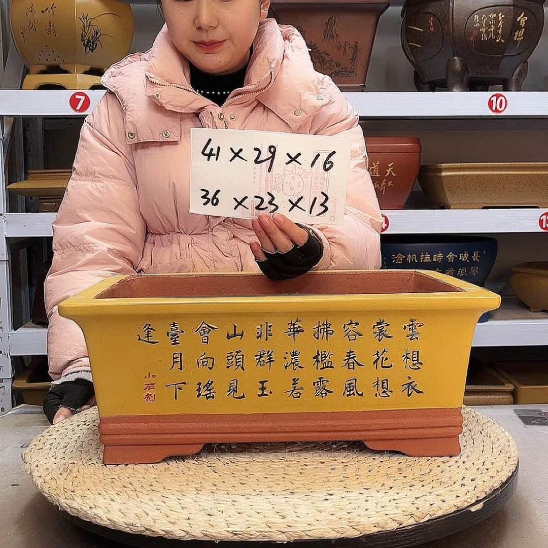 紫砂花盆紫砂花盆