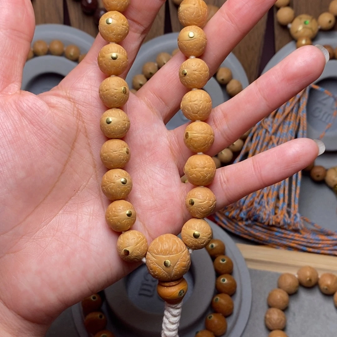 K***Z凤眼菩提手串11.5mm➕铜钉
