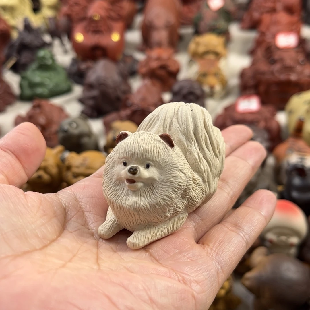 紫砂茶宠紫砂博美