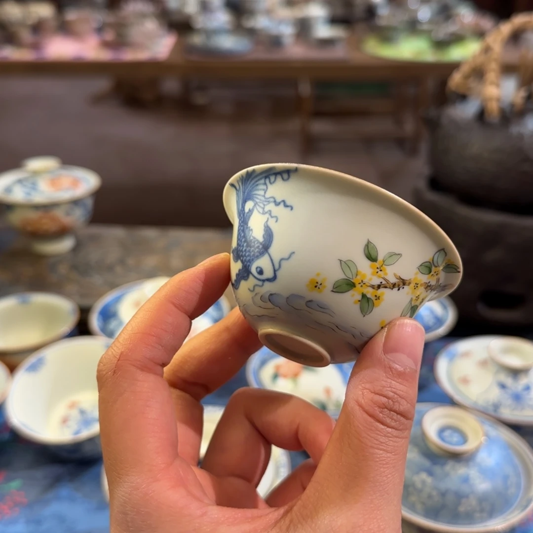 瓷片景德镇手作器皿同款发货