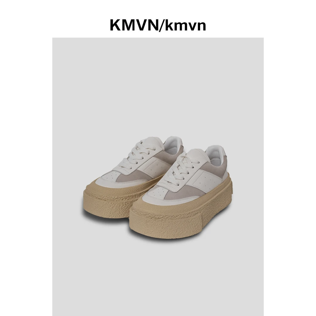 kmvn/kmvn【厚底】2025春季新款潮流舒适厚底原创设计休闲鞋