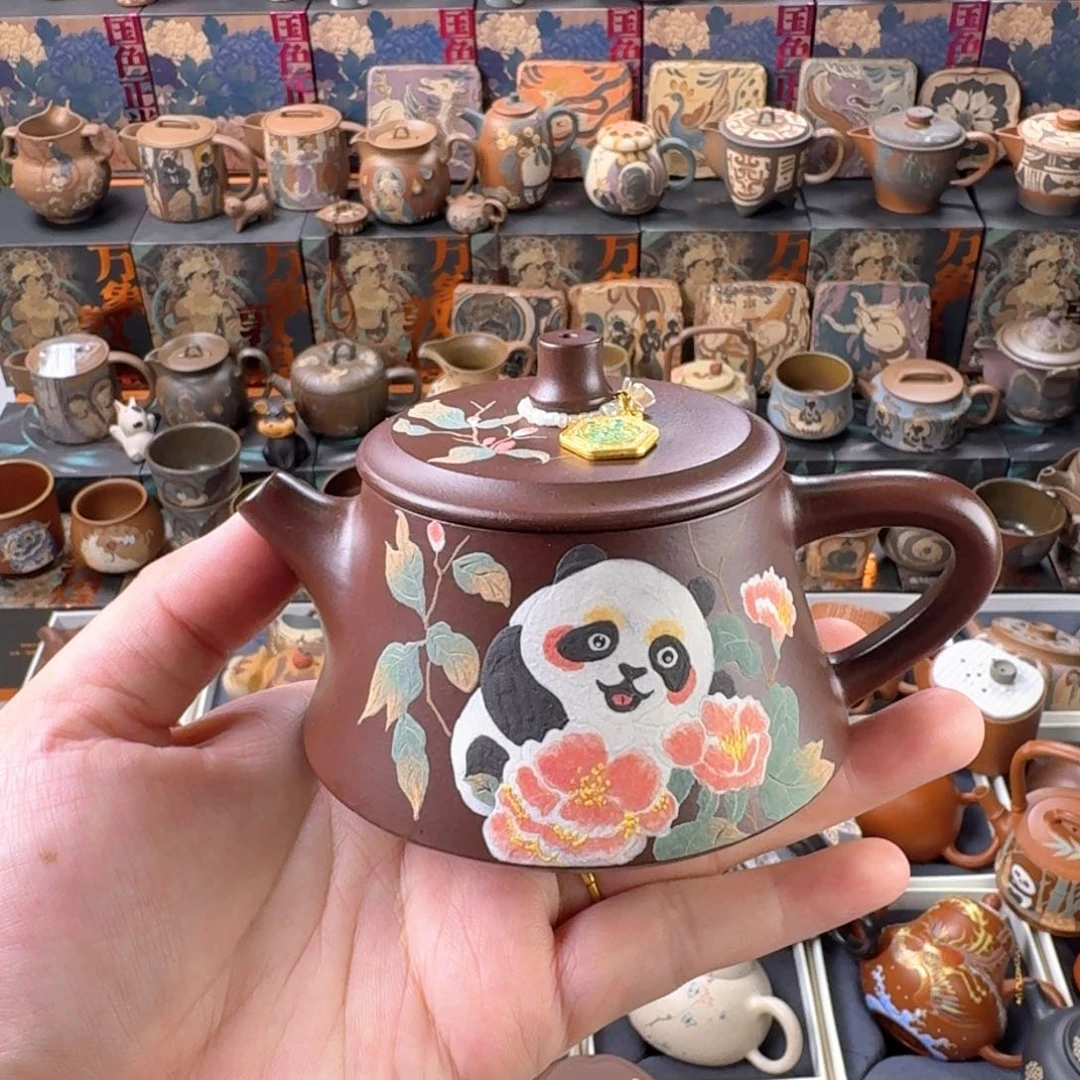 茶壶紫砂150cc原矿精工半手