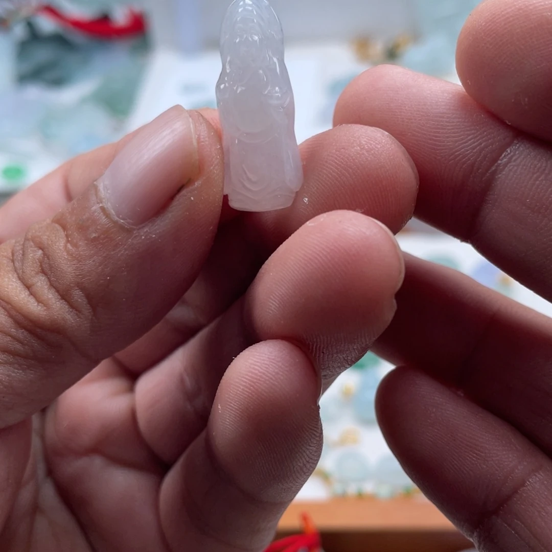 翡翠未镶嵌颈饰翡翠冰财神