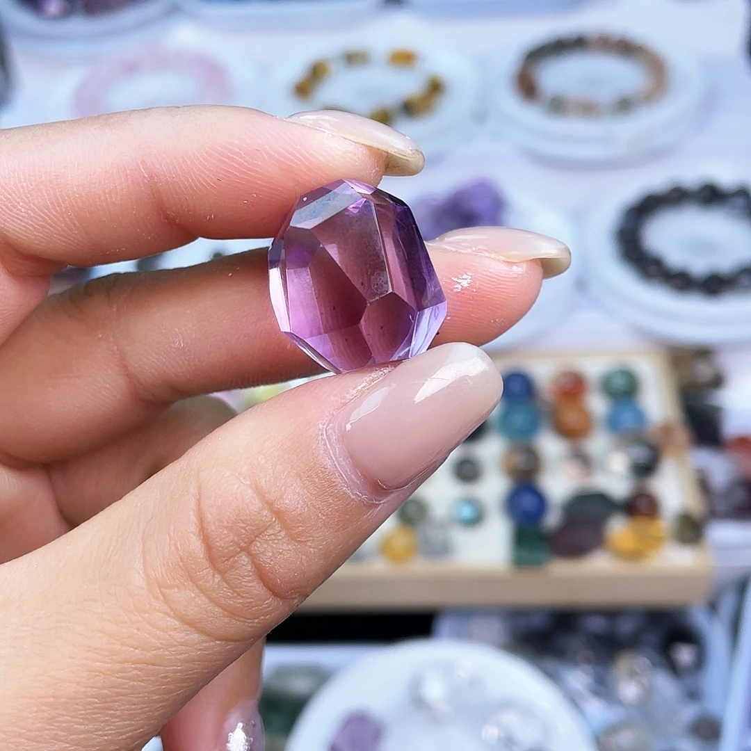 水晶水晶单珠未镶嵌