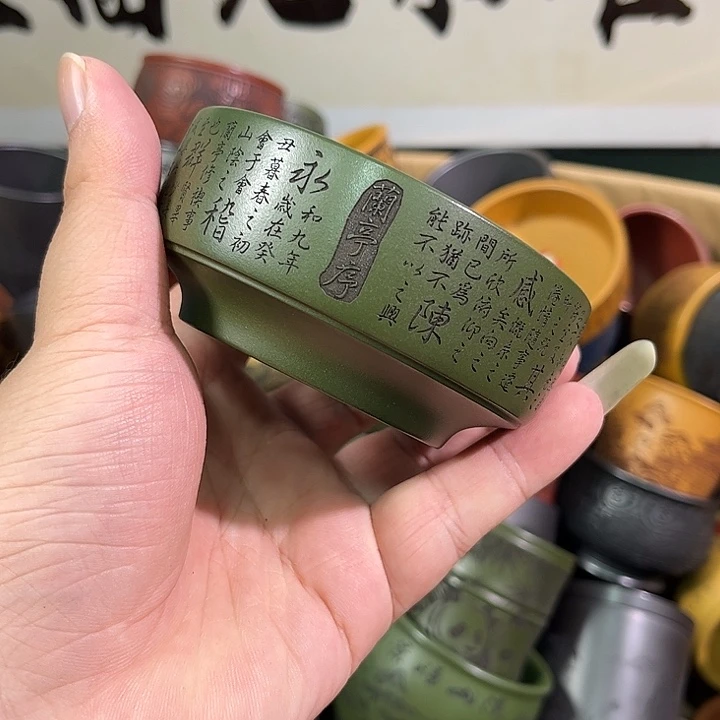 茶杯紫砂全手工紫砂主人杯