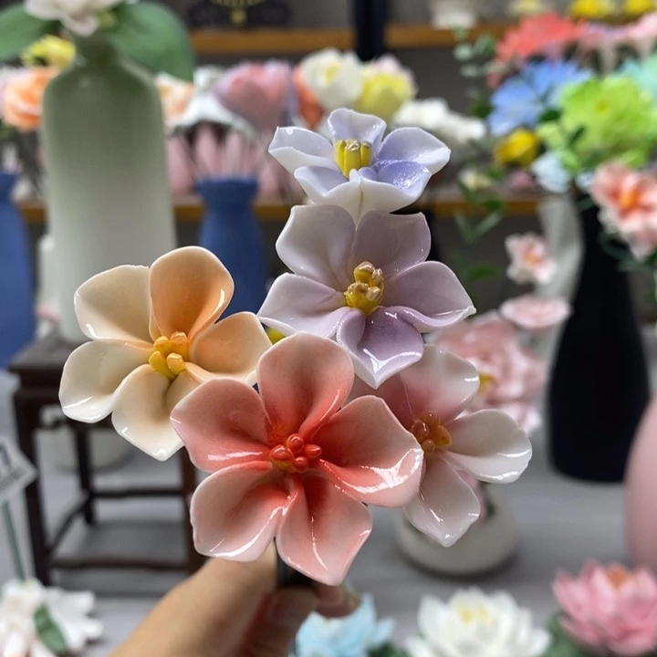陶瓷陶瓷材料樱花