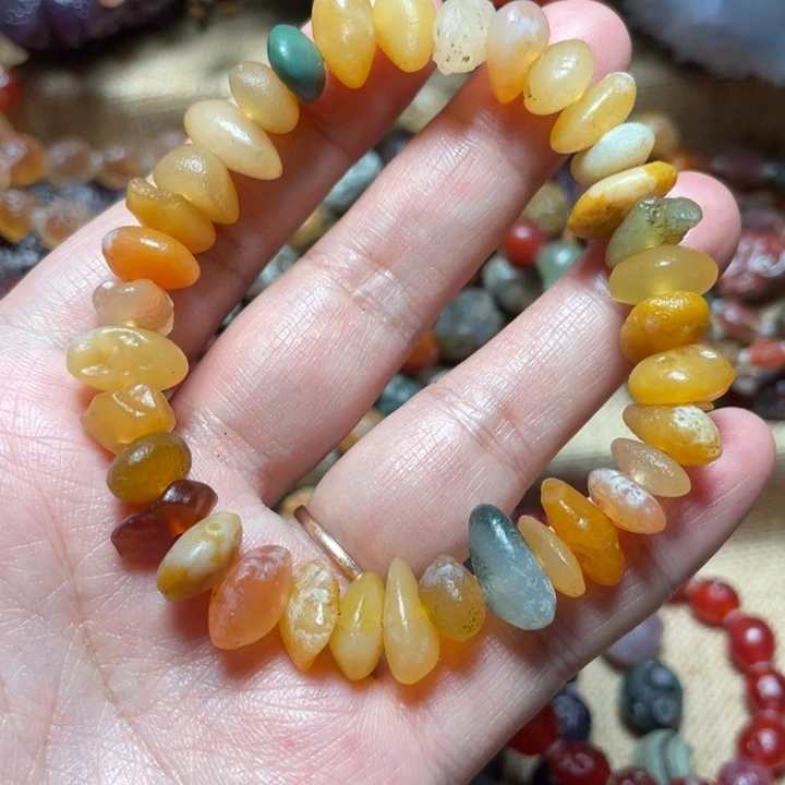 玛瑙/玉髓未镶嵌手链