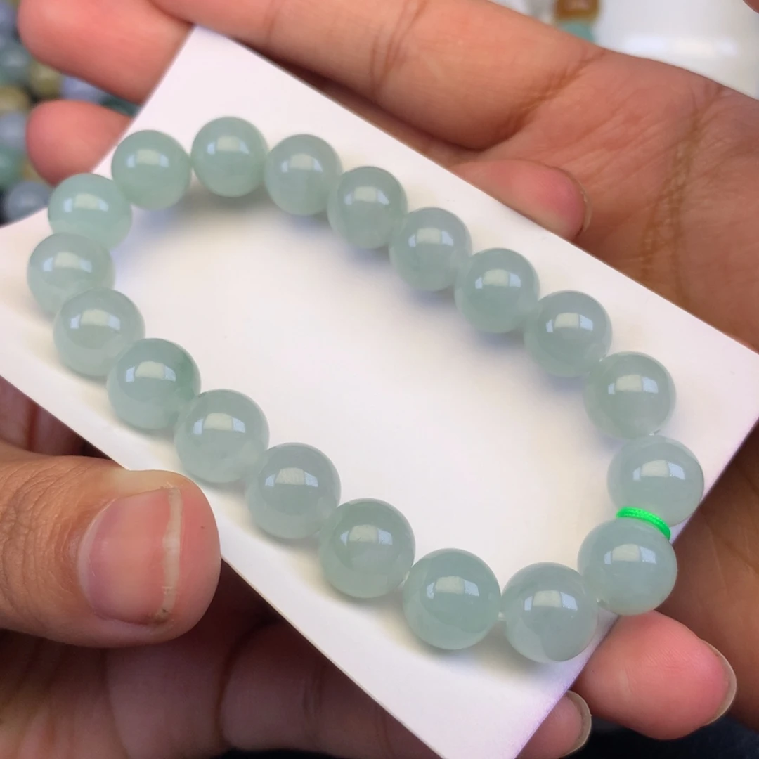 鸿***娘翡翠未镶嵌颈饰天然缅甸翡翠A货卡10