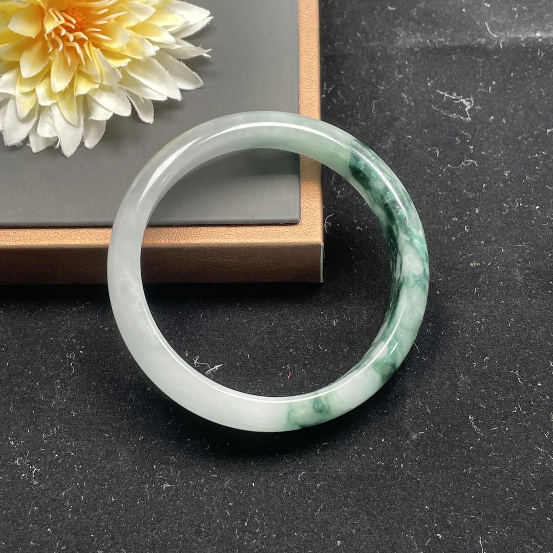 A0007正圈60圈口翡翠手镯