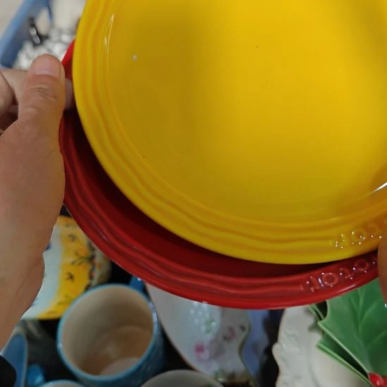 杯子瓷陶瓷餐具杯碗盘微瑕介意慎拍