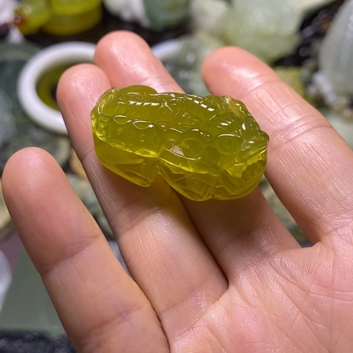 岫玉未镶嵌岫玉颈饰