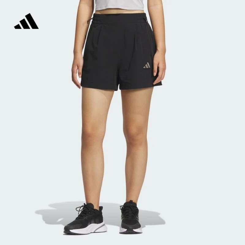 阿迪达斯官方 轻肤感系列休闲凉感短裤女春夏新款 adidas JM8826