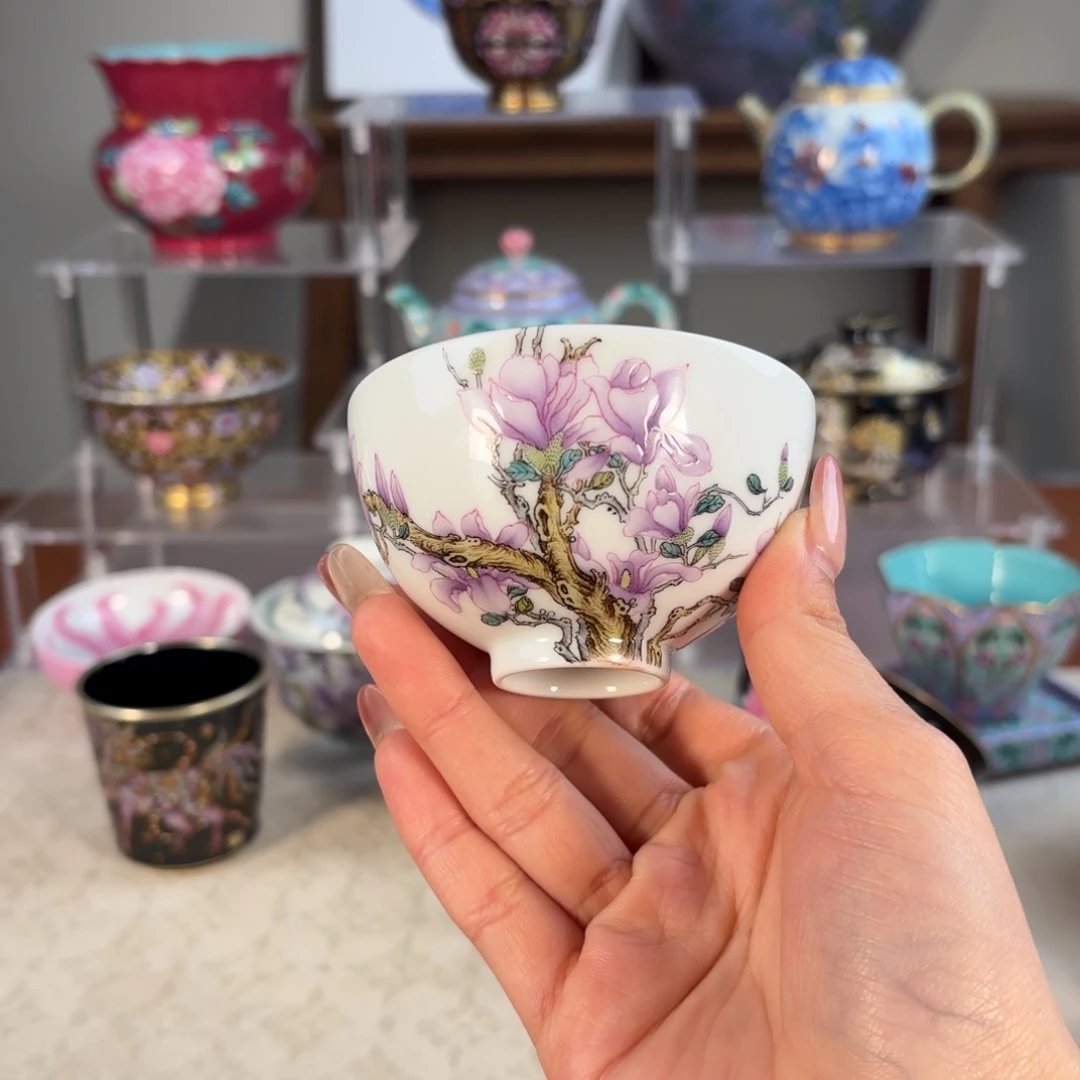 纯手工手绘 高端茶器