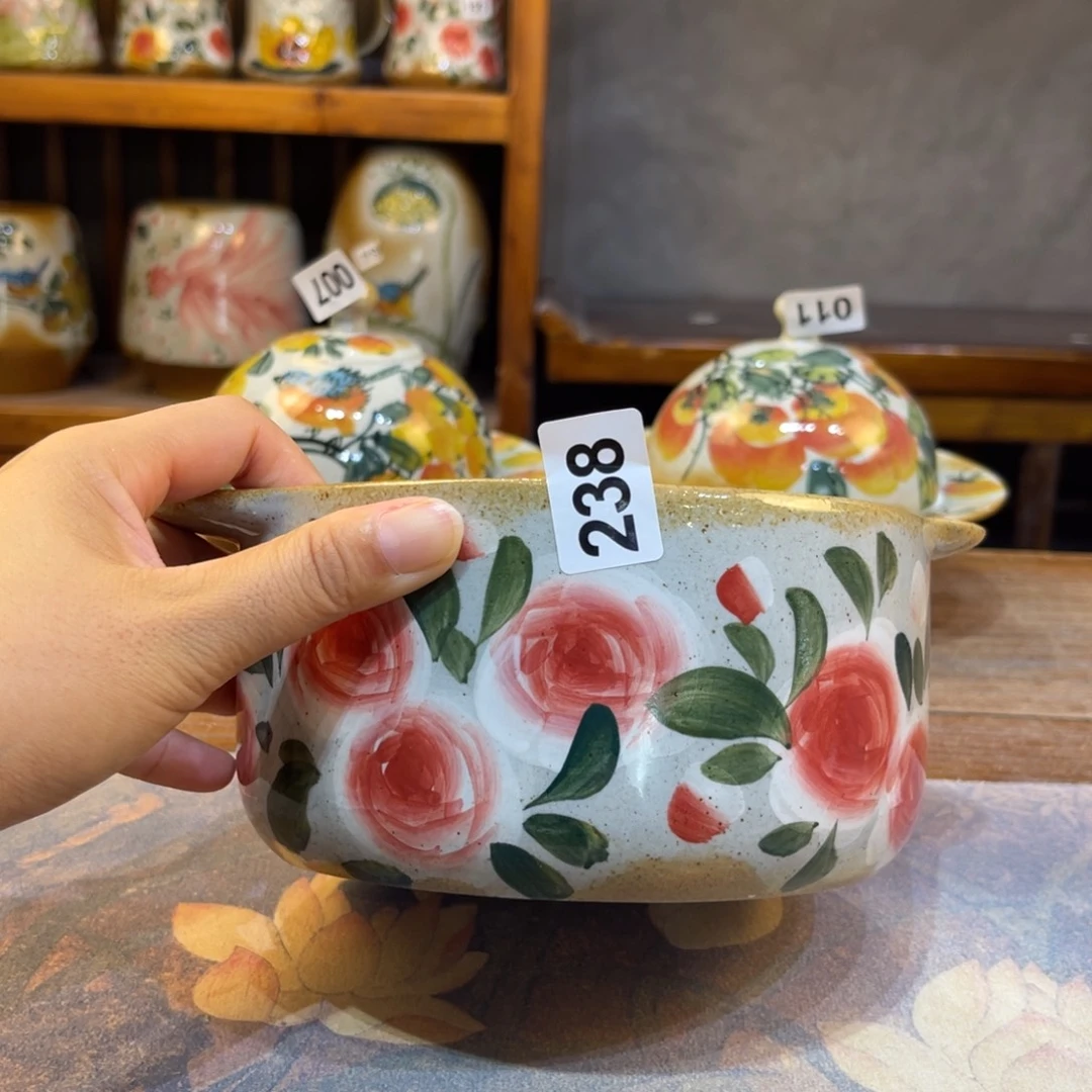 瓷片景德镇手工手绘