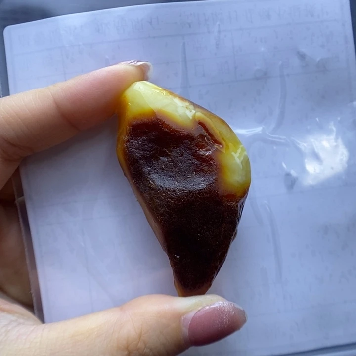 未镶嵌定制蜜蜡郎