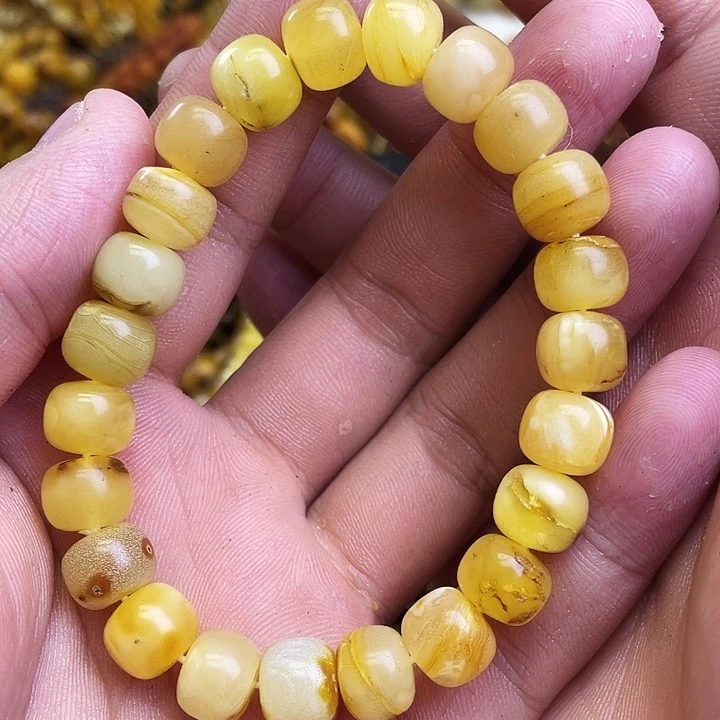 琥珀未镶嵌珠宝奇石