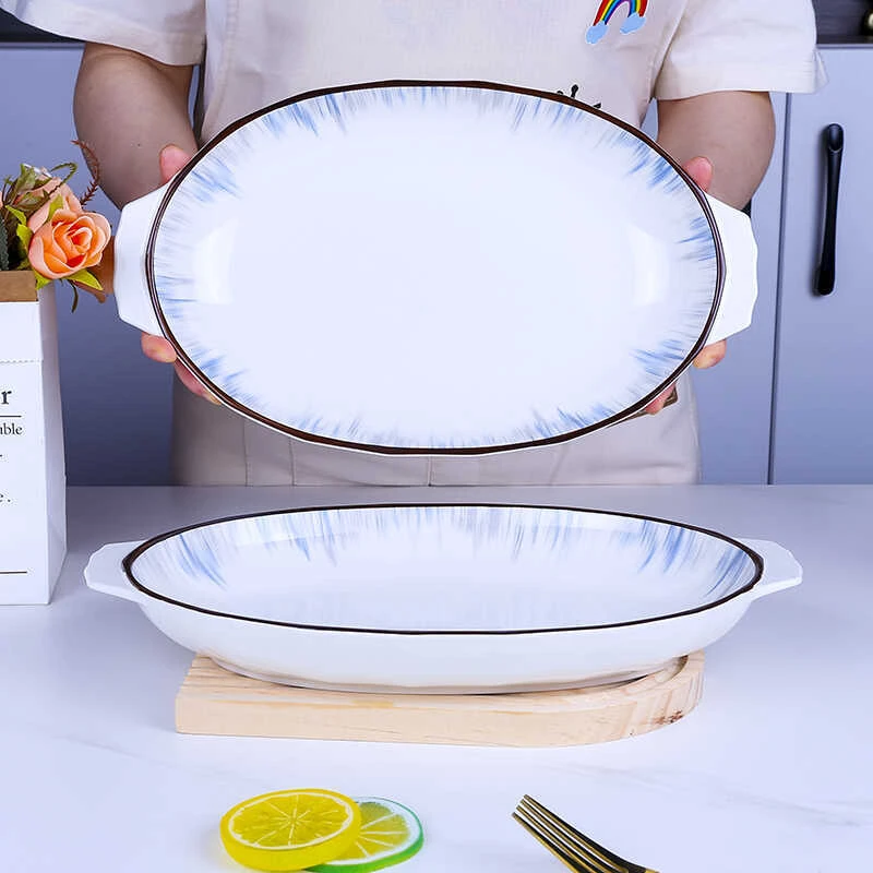 家用双耳长方创意简约盒