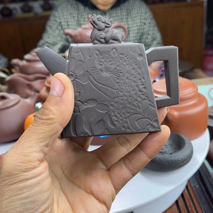 茶壶紫砂紫砂等文物古迹