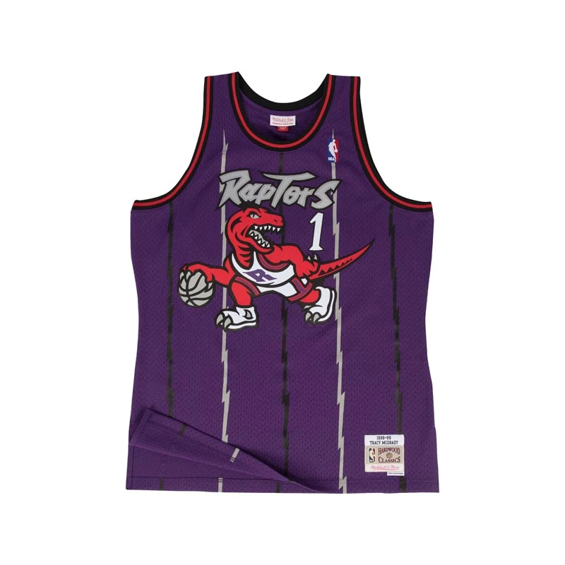 Mitchell&Ness-猛龙麦迪复古球衣98-99赛季SW球衣
