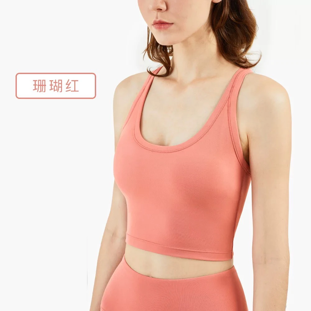 【零重力】聚拢运动防震短款内衣夏季新款裸感美背文胸健身瑜伽服