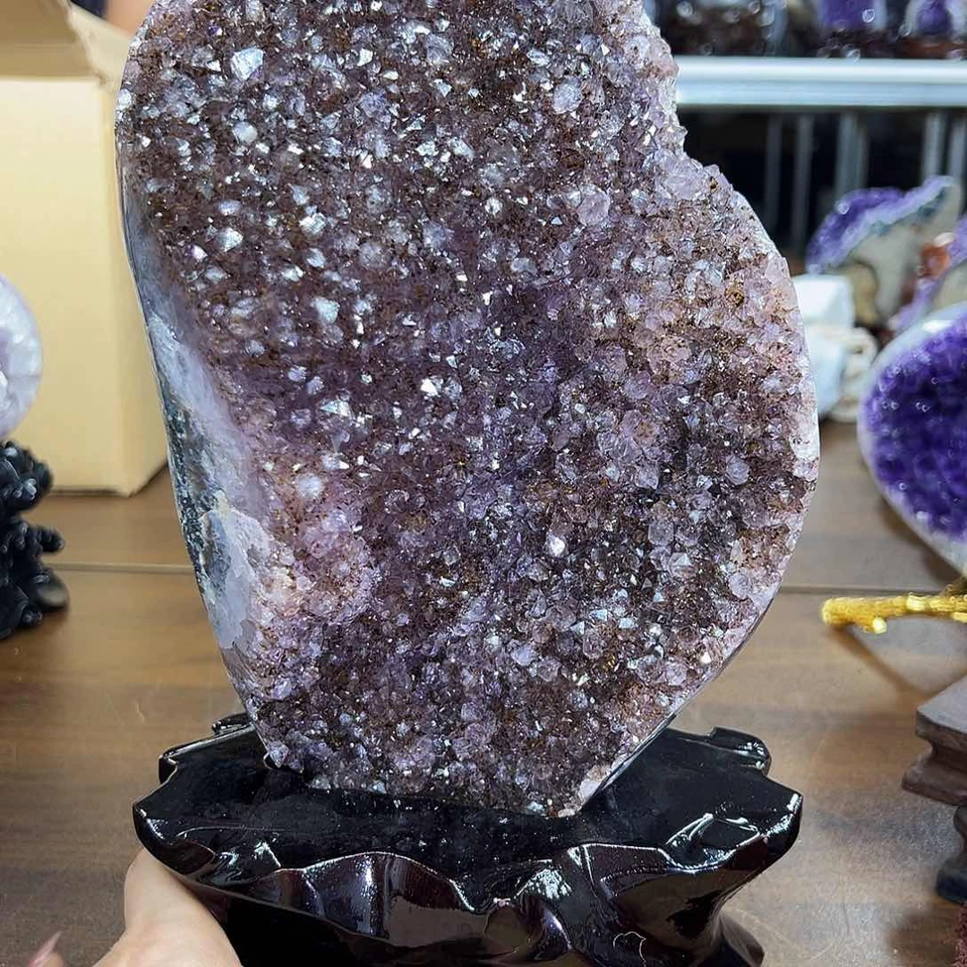 紫晶摆件未镶嵌晶体