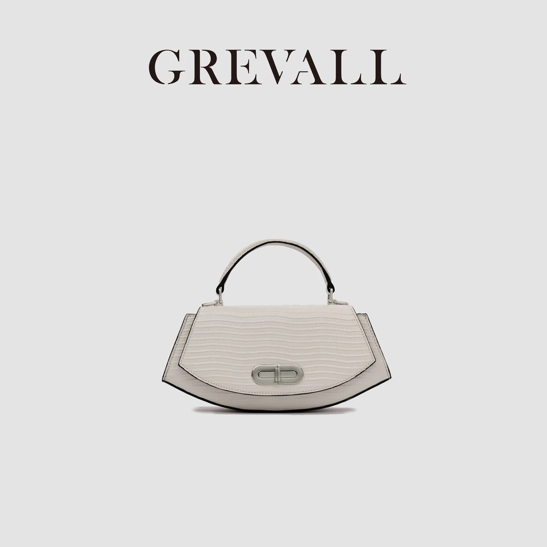 时尚手提包百搭单肩包质感斜挎包2024新款简约女士通勤6139白色