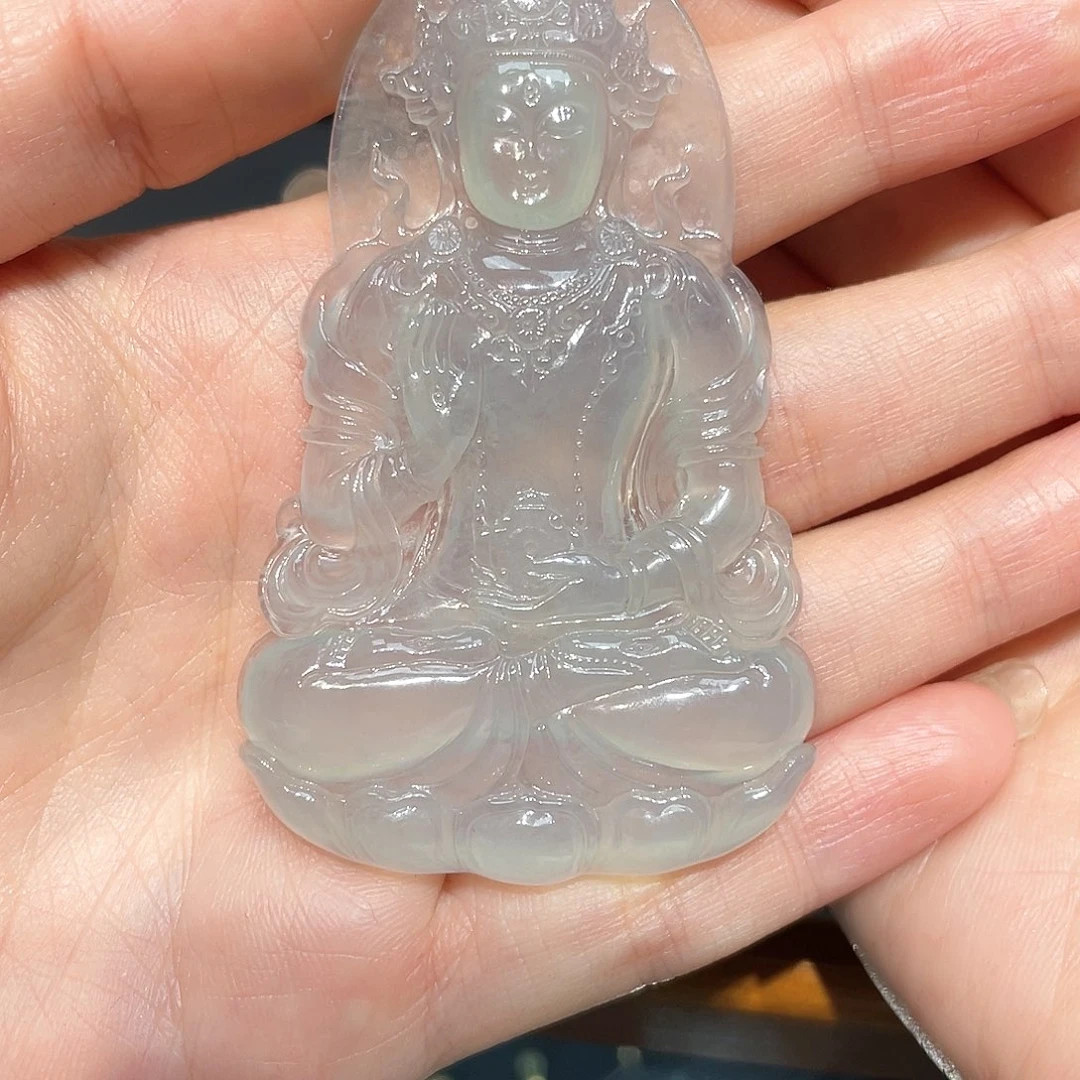 翡翠颈饰未镶嵌鸿****✧渡母