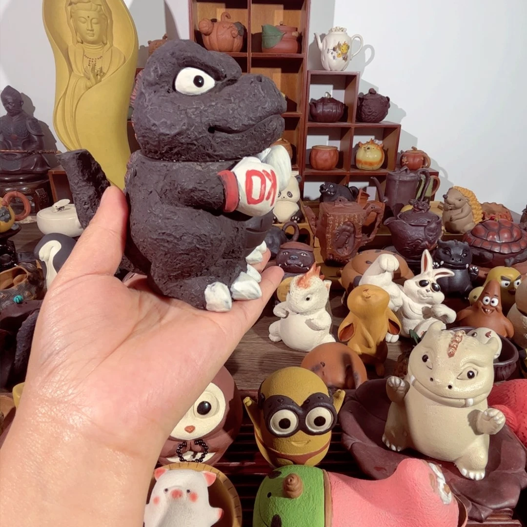 紫砂茶壶稚*纯手工制作过程非常