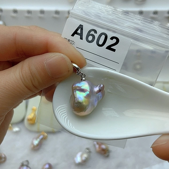 淡水珍珠颈饰银S925镶嵌