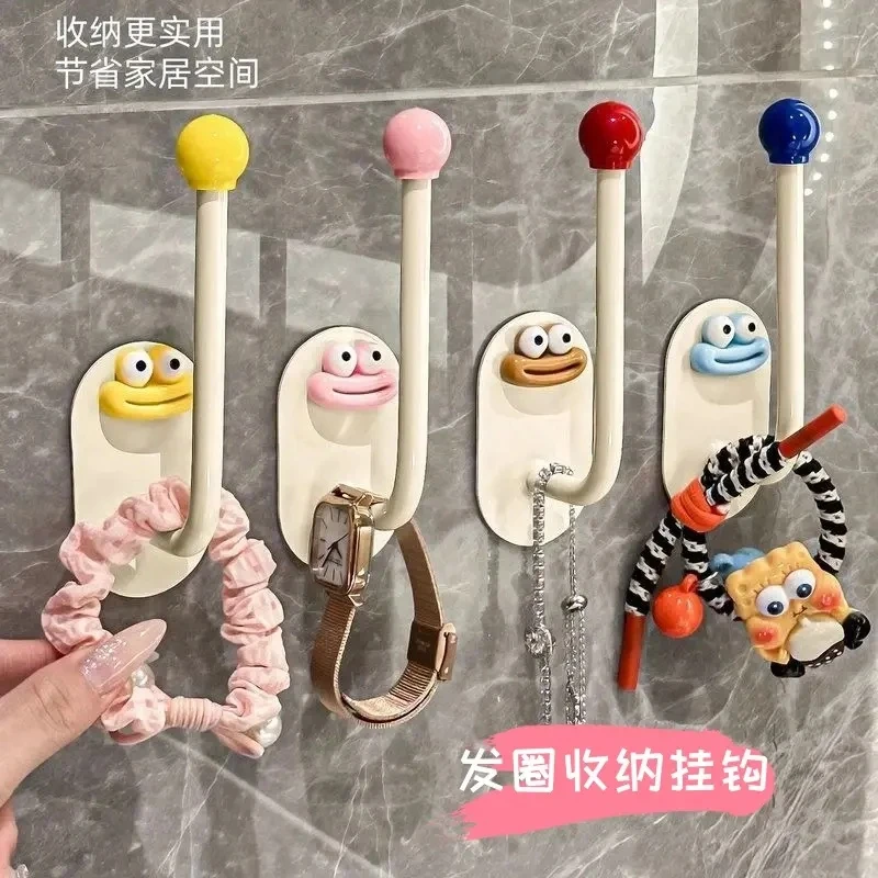 【收纳神器】多巴胺发圈收纳架浴室首饰发饰头绳收纳挂钩发绳创意