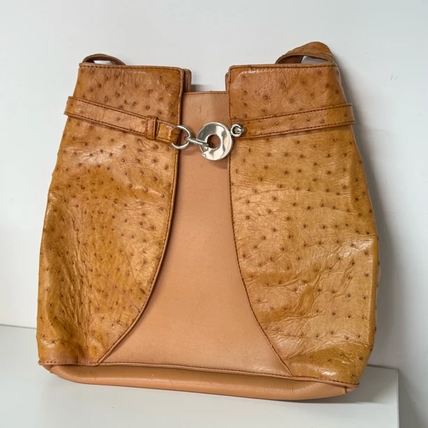 【六六中古】孤品复古单肩包ab1025尺寸24*28*8