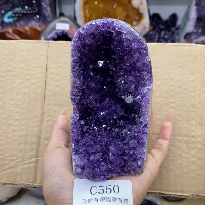 未镶嵌大型摆件（非配饰）紫晶