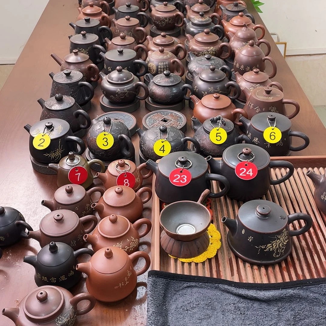 天***器茶盘上的小鸟都是一个