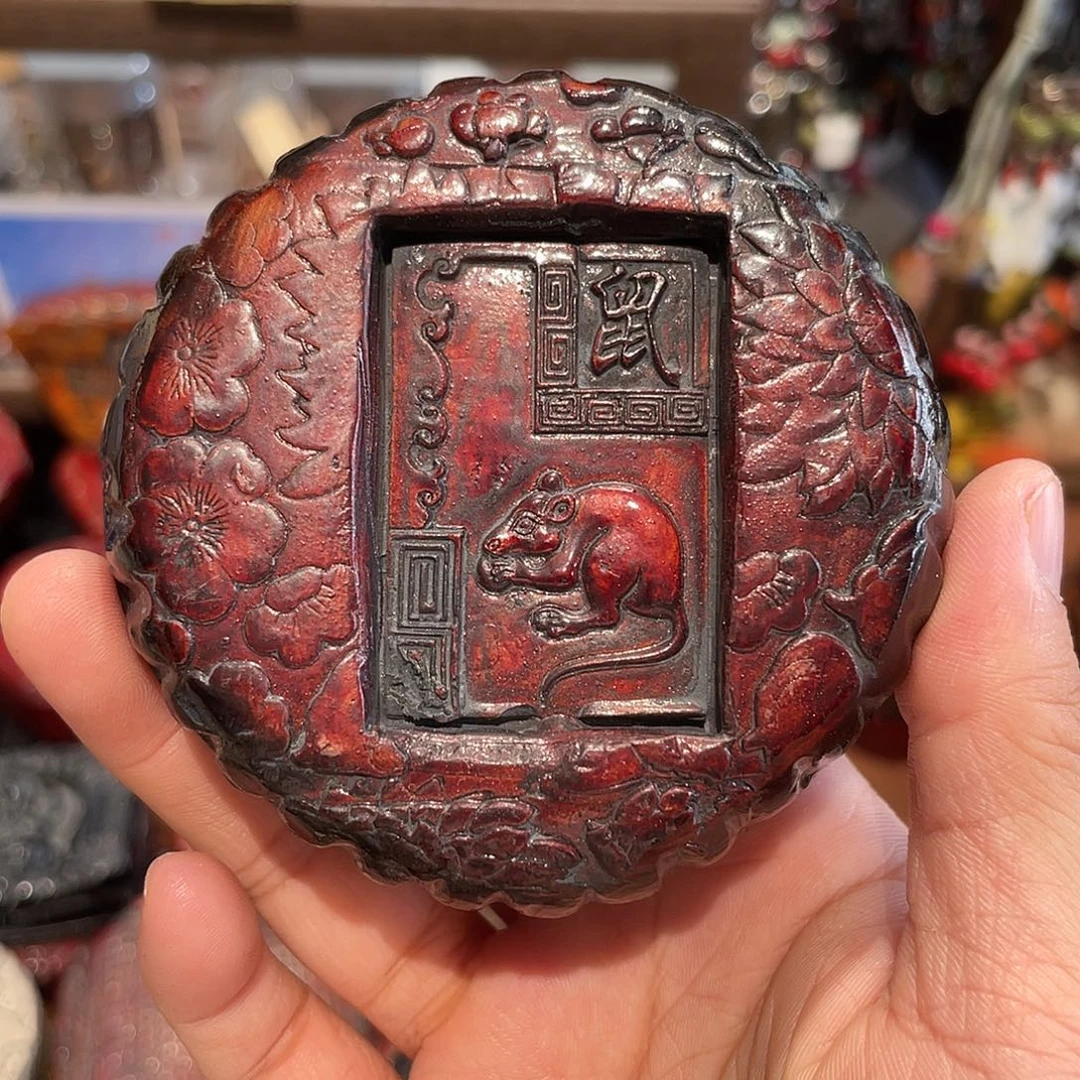瓷片陶瓷麻线鼓茶宠