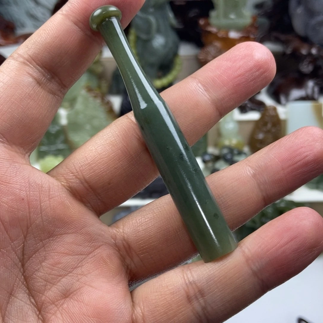 【闪购商品】颈饰未镶嵌和田玉8*兵