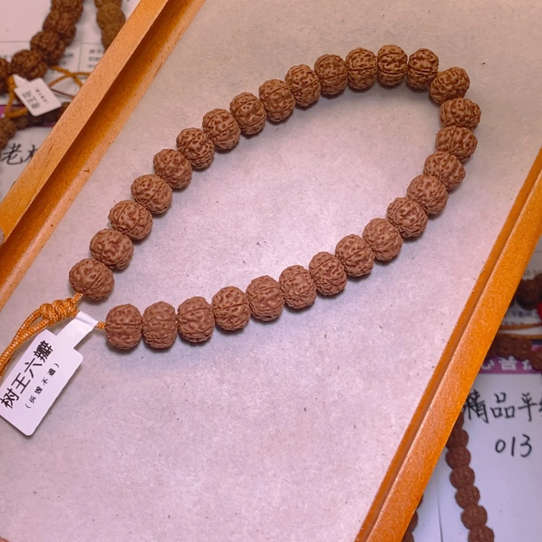 手串金刚菩提树王六瓣12+