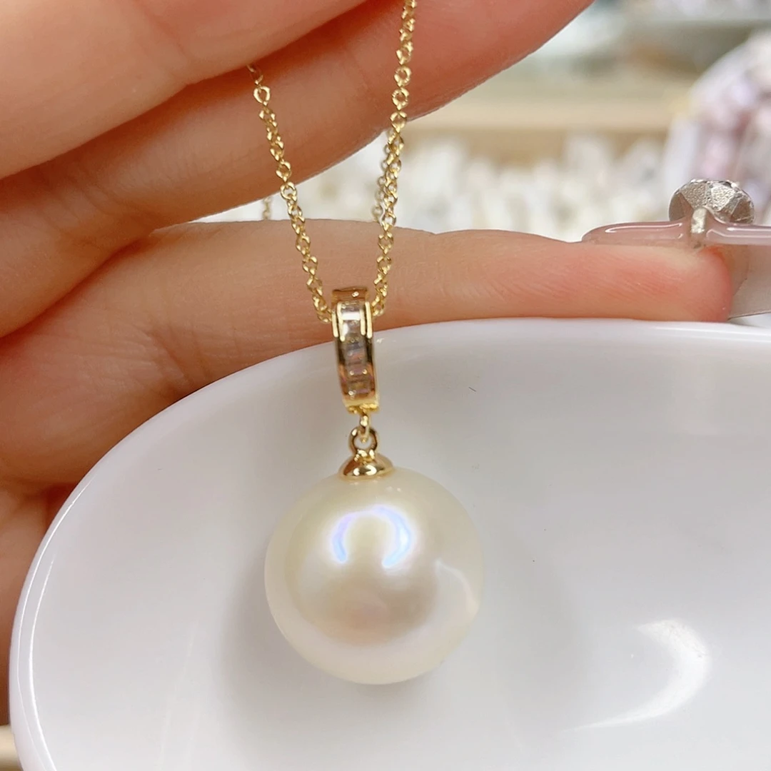 淡水珍珠合金吊坠(赠链)