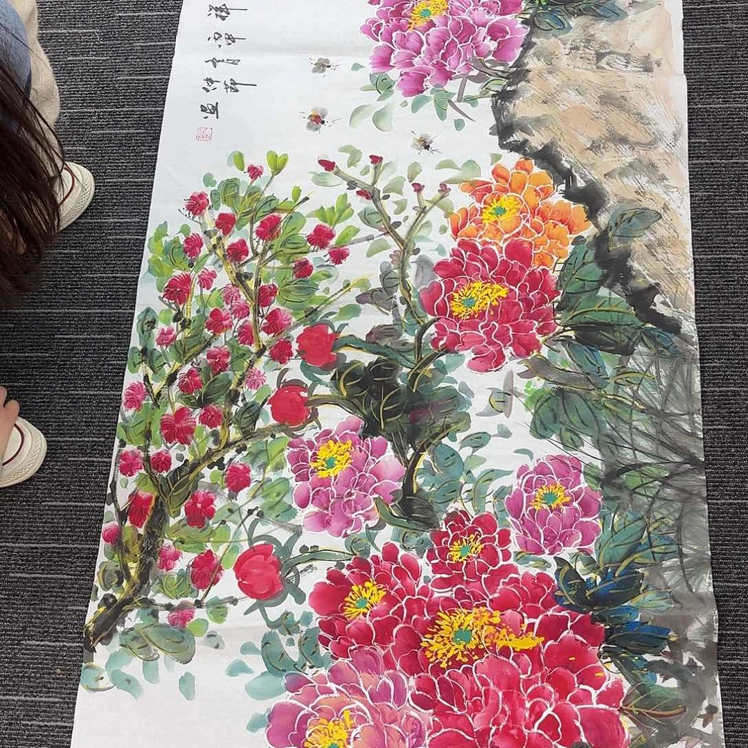 国画国画作品纯手绘