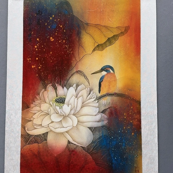 国画书法作品多次参加